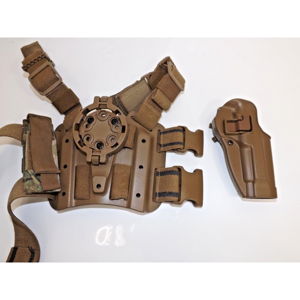 Blackhawk C1208 COC Holster Tactical Drop Leg SERPA - Beretta 92/96 - RIGHT HAND - Picture 8 of 16